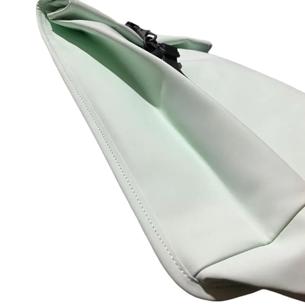 RAINS Backpack Rolltop Rucksack Mini Mineral Hike Waterproof Mint Green Gorpcore